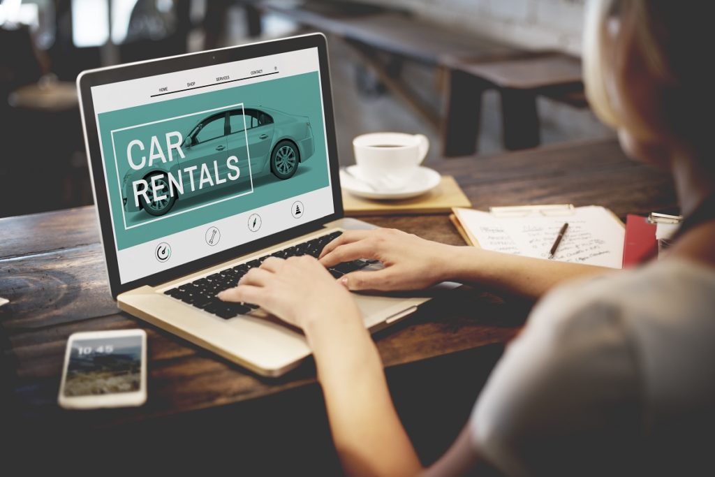 looking for car rentals online